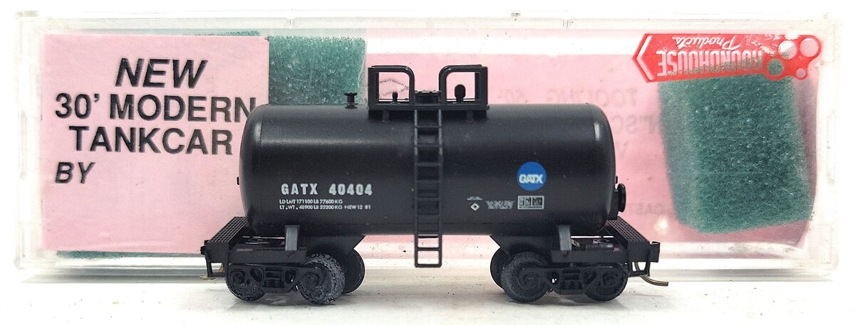 Roundhouse 8462 N 30' Modern Tank Car #40404 EX/Box