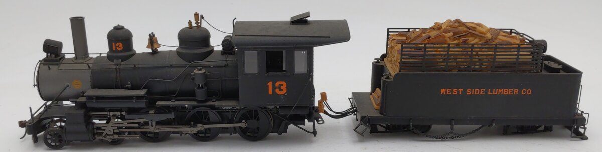 Bachmann 28696 On30 Baldwin 4-6-0 Steel Cab Steam Locomotive with DCC - Custom VG/Box