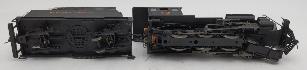 Bachmann 28696 On30 Baldwin 4-6-0 Steel Cab Steam Locomotive with DCC - Custom VG/Box