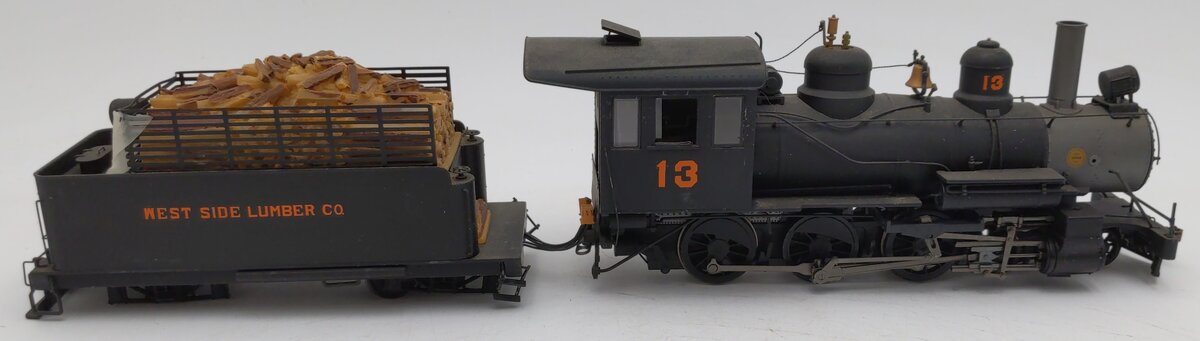 Bachmann 28696 On30 Baldwin 4-6-0 Steel Cab Steam Locomotive with DCC - Custom VG/Box