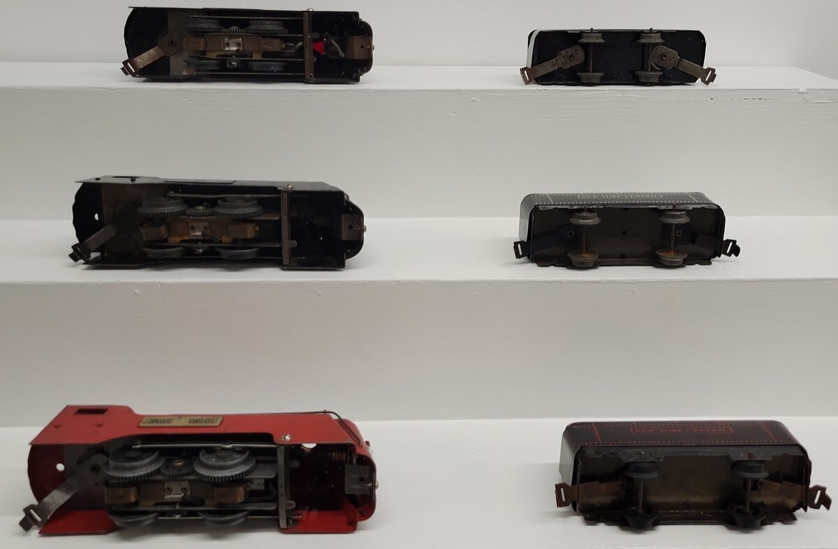 Marx O Gauge Vintage Commodore Vanderbilt Locomotives and Tenders; 597 x 3 [6] VG
