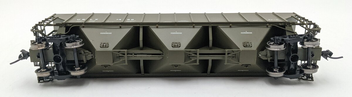 Proto 2000 23377 HO USLX PS-2CD High Side Covered Hopper #1456 NIB