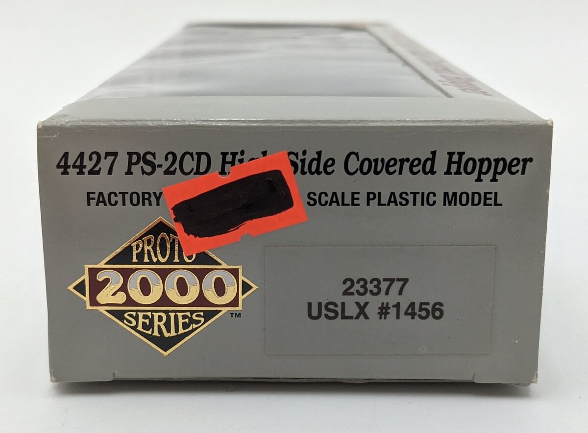 Proto 2000 23377 HO USLX PS-2CD High Side Covered Hopper #1456 NIB