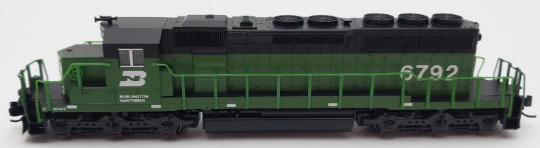 Kato 176-4960 N Burlington Northern Standard EMD SD40-2 Diesel Loco #6792 w/ DCC EX/Box