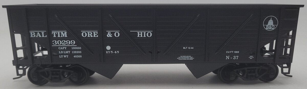 Weaver O Scale Baltimore & Ohio Hopper Car #30299 (2-Rail) EX/Box