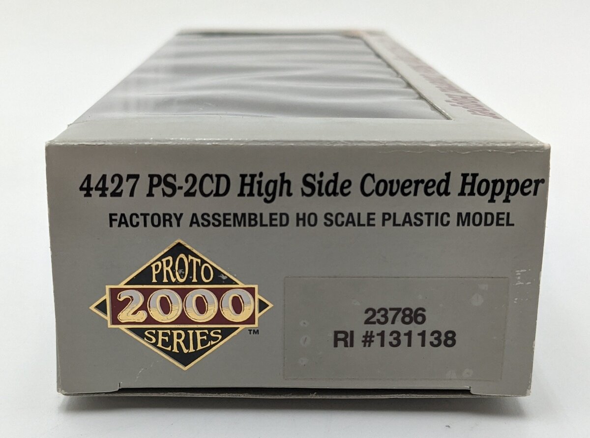 Proto 2000 23786 HO Scale High Side Covered Hopper Rock Island #131138 NIB