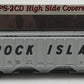 Proto 2000 23786 HO Scale High Side Covered Hopper Rock Island #131138 NIB