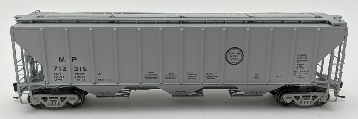 Proto 2000 23782 HO Scale Missouri Pacific PS-2CD High Side Covered Hopper EX/Box