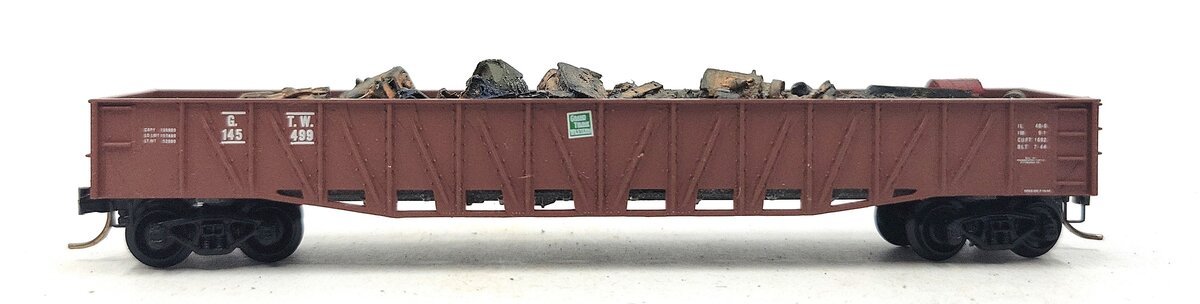 Micro-Trains 06300010 N Grand Trunk Western 50' Fishbelly Side Gondola #145499/Box