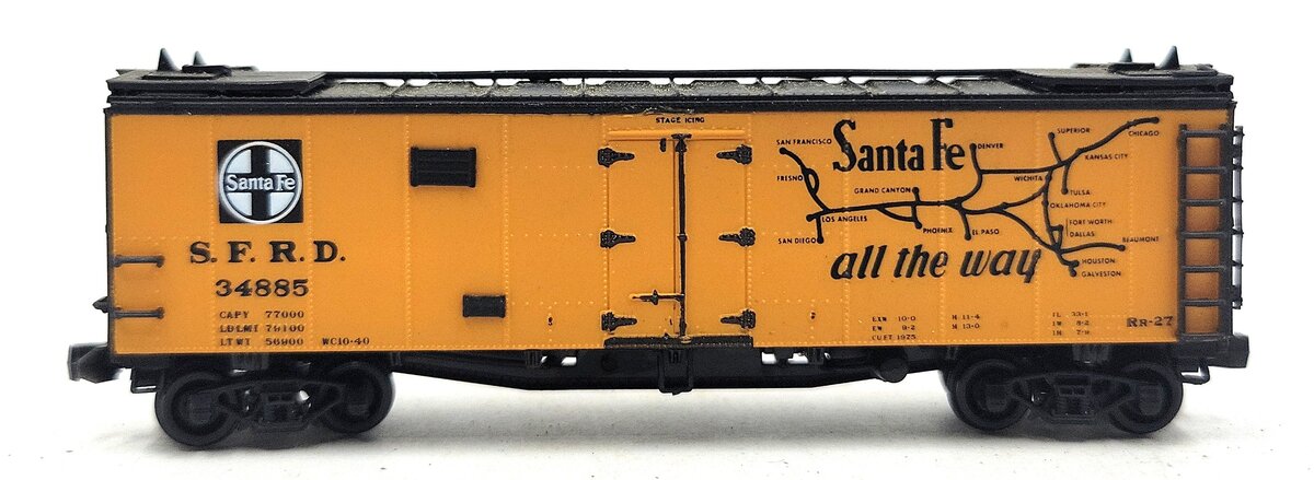 Tex-N-Rails 34885 N Scale Santa Fe 