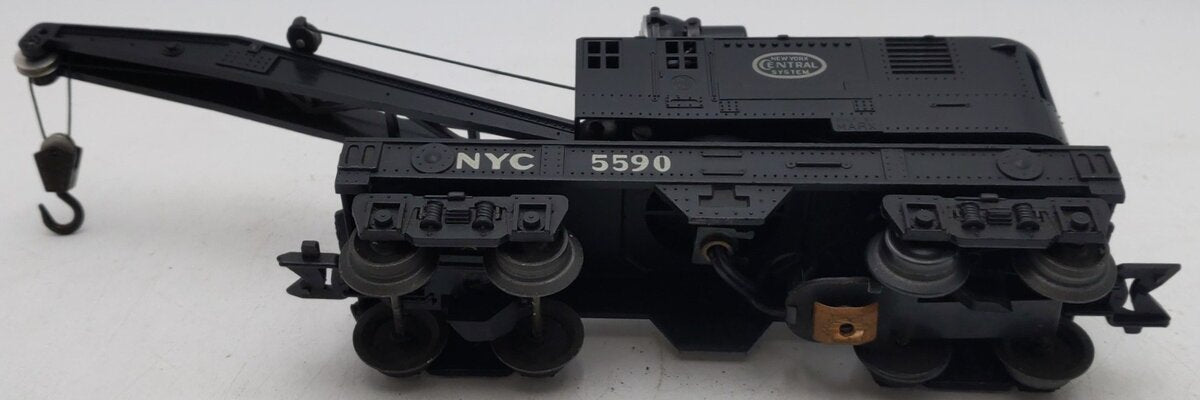 Marx 5590 Vintage O New York Central Crane Car VG