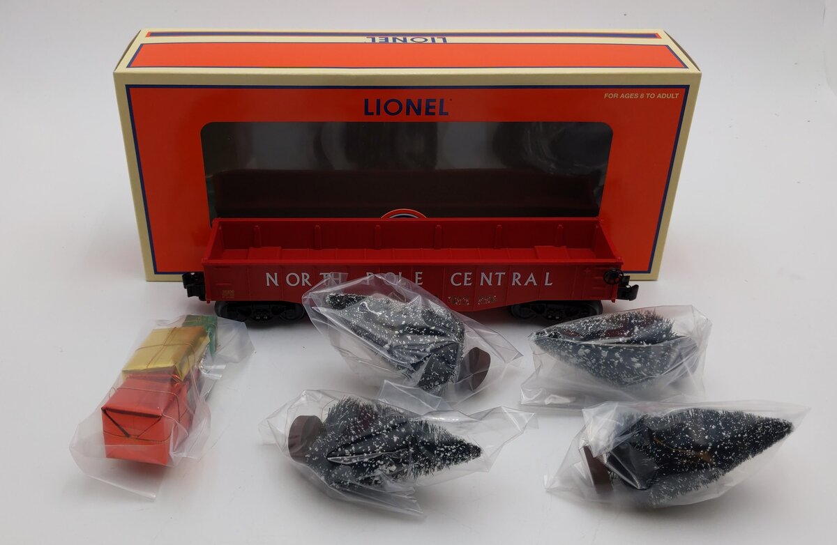 Lionel 6-26330 Christmas Gondola with Trees & Presents EX/Box