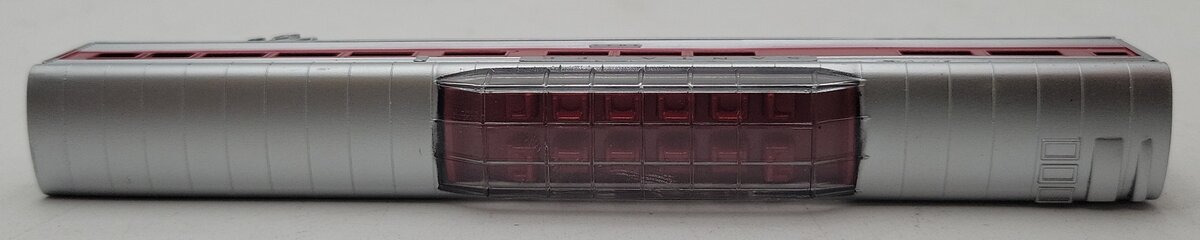 Model Power 3052 N Scale Santa Fe 75' Streamline Vista Dome #3052 LN/Box