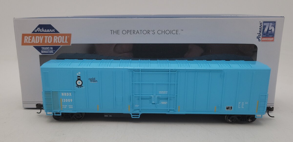 Athearn 71050 HO NRDX/Cold RTR 57' PCF Mechanical Reefer #13009 LN/Box