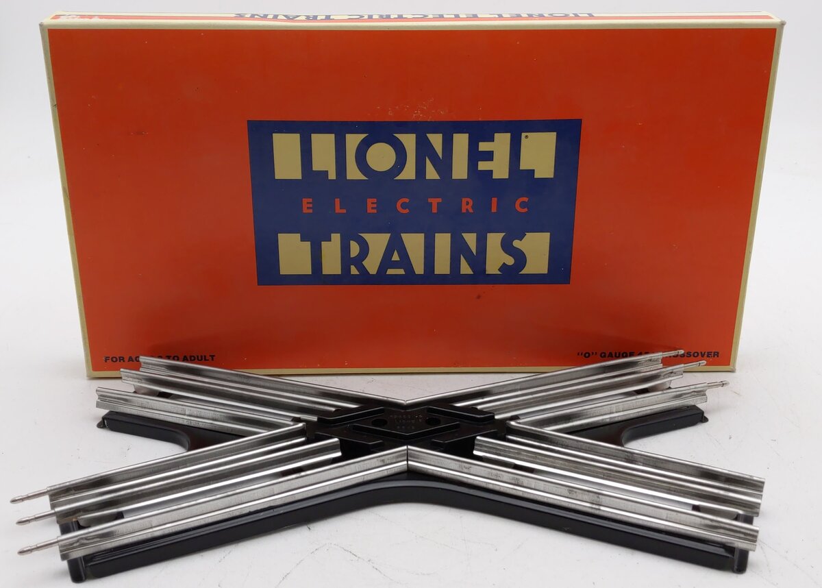Lionel 6-5545 O Gauge 45° Crossover EX/Box