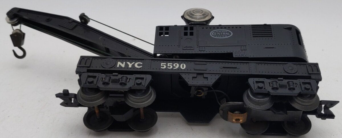 Marx 5590 Vintage O New York Central Crane Car VG
