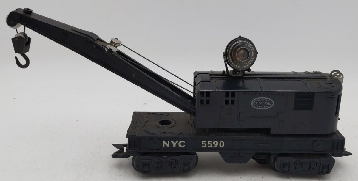 Marx 5590 Vintage O New York Central Crane Car VG