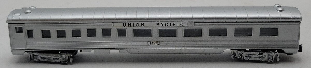 Model Power 3031 N Scale Union Pacfic 75' Streamline Coach #3347 EX/Box