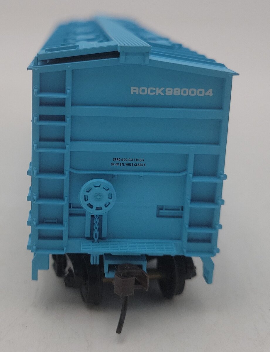 Walthers 932-3691 HO Rock Island (Blue) 50' Airslide Covered Hopper #980004 LN/Box