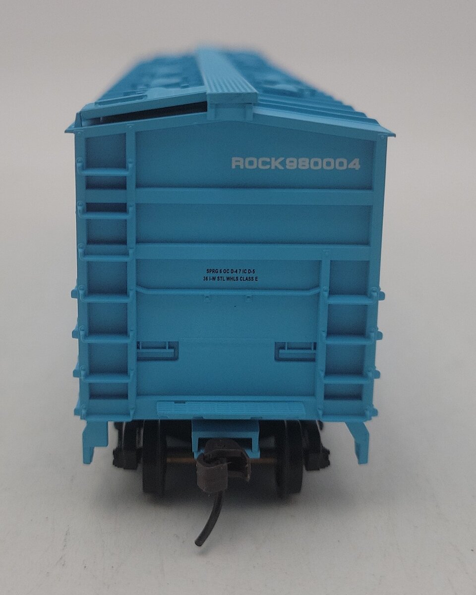 Walthers 932-3691 HO Rock Island (Blue) 50' Airslide Covered Hopper #980004 LN/Box