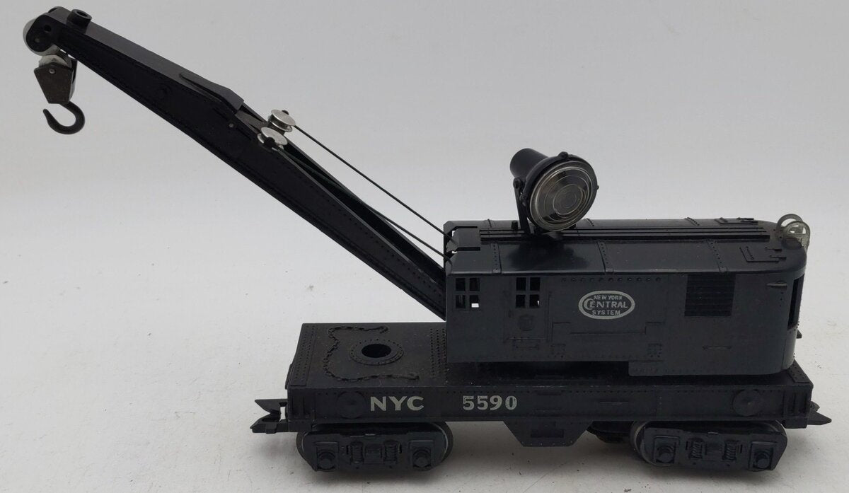 Marx 5590 Vintage O New York Central Crane Car VG