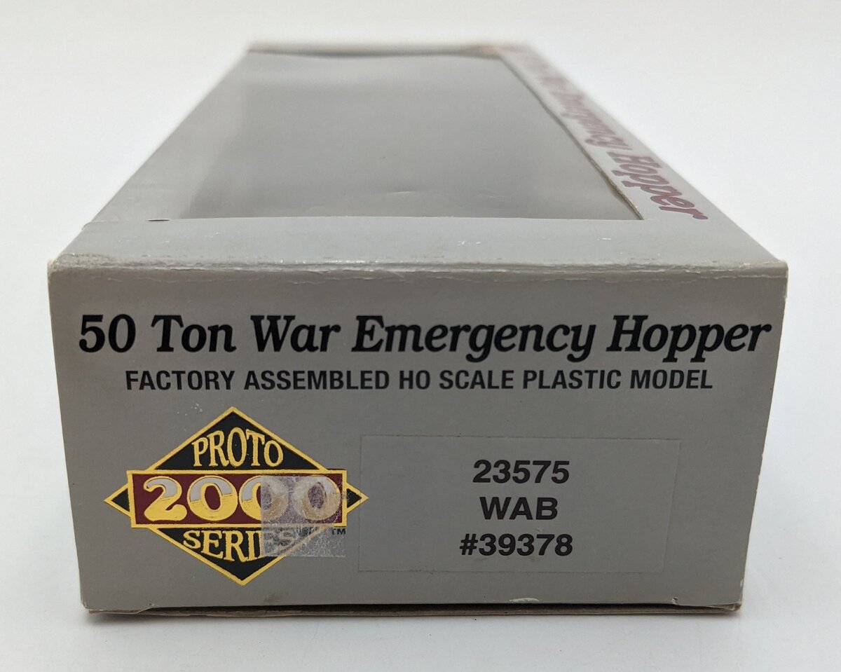 Proto 2000 23575 HO Scale Wabash War Emergency Hopper #39378 LN/Box