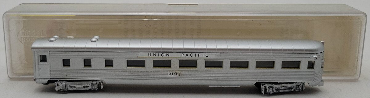Model Power 3041 N Scale Union Pacific Passenger Car #3348 EX/Box