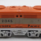Custom O Gauge Southern Pacific B Unit Diesel Locomotive #2045