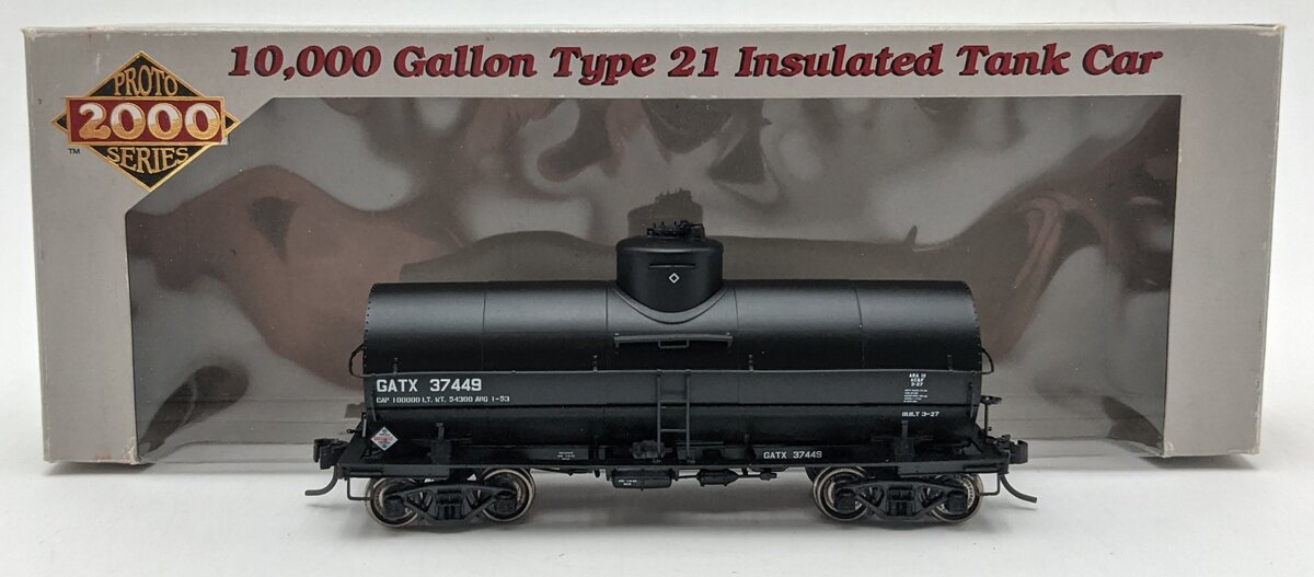 Proto 2000 920-31555 HO Scale GATX 10,000 Gallon Tank Car #37449 LN/Box