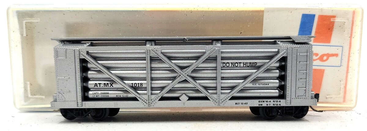 Roco 040-70312 N Scale AT.MX Helium Tank Car #1018 LN/Box