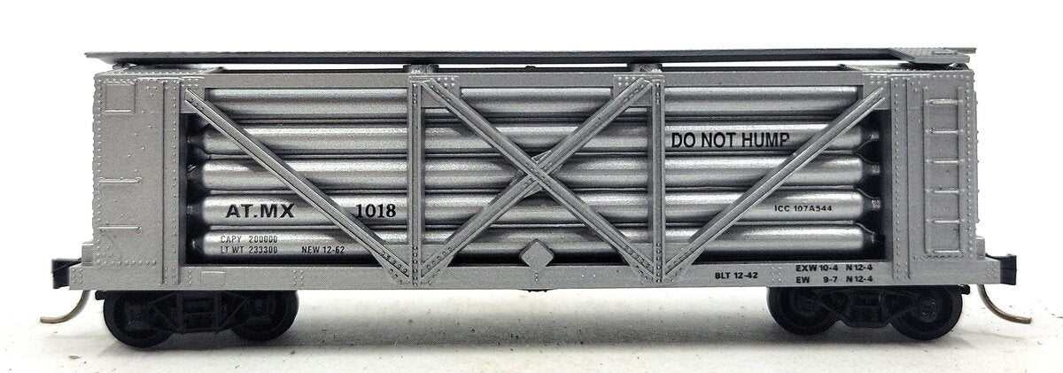 Roco 040-70312 N Scale AT.MX Helium Tank Car #1018 LN/Box