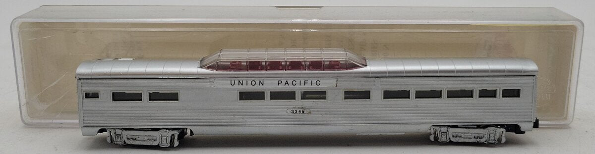Model Power 3051 N Scale UP Streamline Vistadome #3349 EX/Box