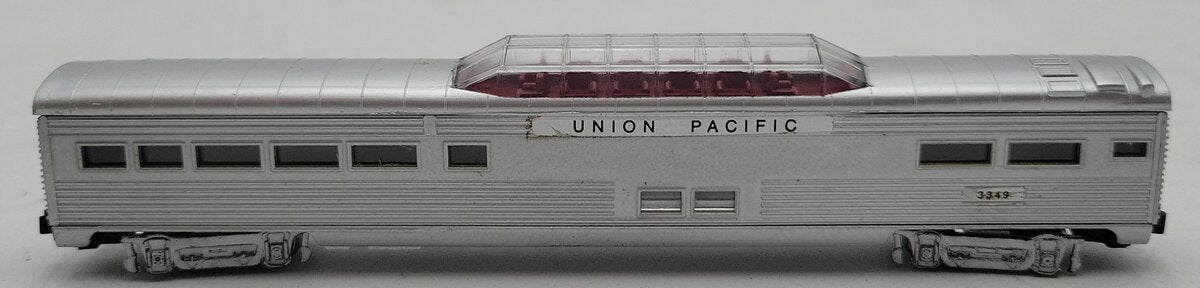 Model Power 3051 N Scale UP Streamline Vistadome #3349 EX/Box