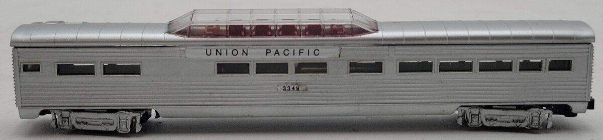 Model Power 3051 N Scale UP Streamline Vistadome #3349 EX/Box