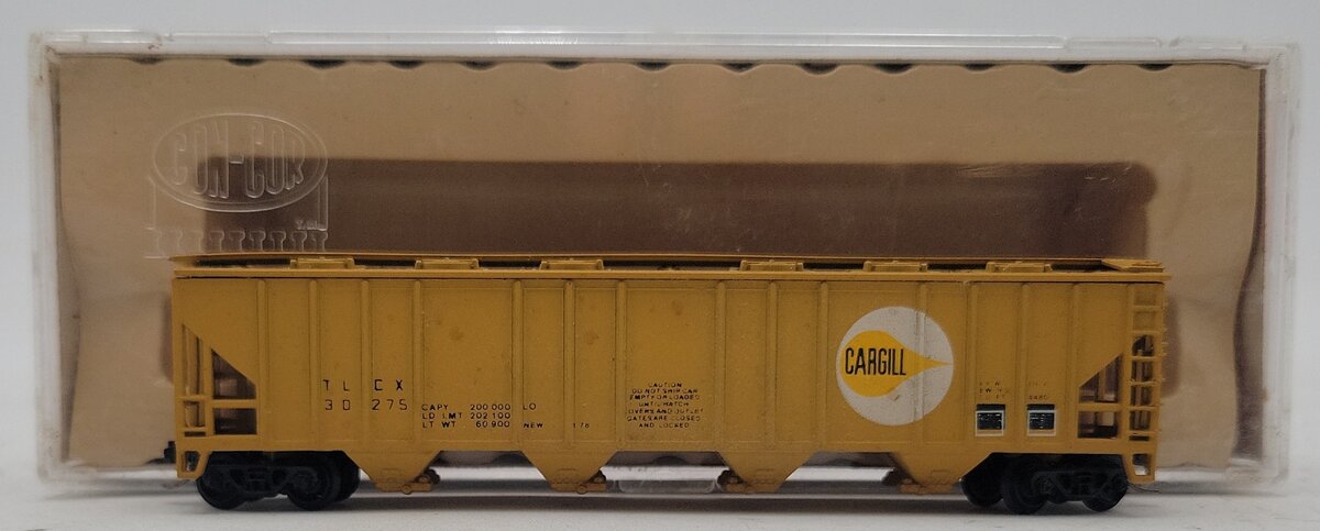 Con-Cor 0001-001735 N Scale Cargill Hopper #30275 EX/Box