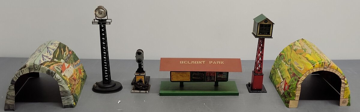 Marx O Gauge Vintage Accessories; 7, 436, 405, [6] VG