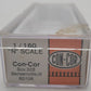 Con-Cor 0001-01205E  Illinois Central 50' Flat Car w/ Trailer #76002 EX/Box