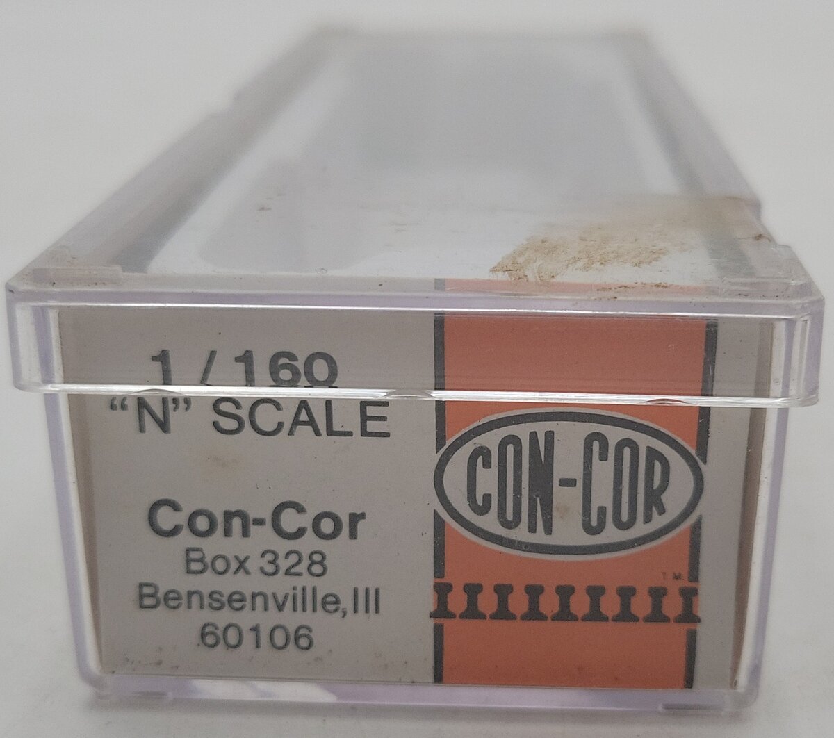 Con-Cor 0001-01205E  Illinois Central 50' Flat Car w/ Trailer #76002 EX/Box