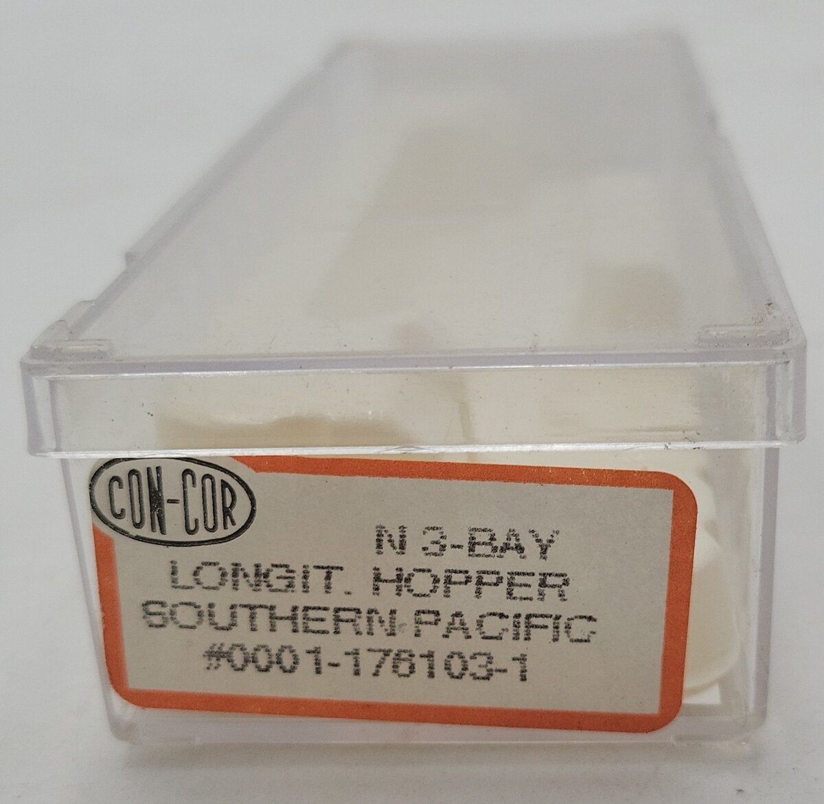 Con-Cor 0001-176103-1 N Scale Southern Pacific 3-Bay Longitudinal Hopper #271542 LN/Box