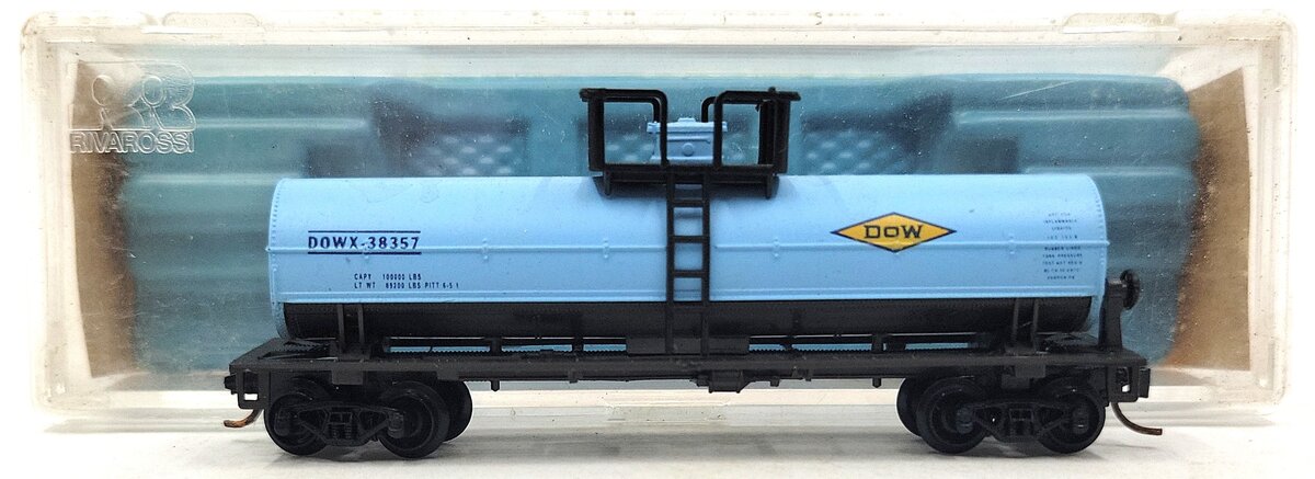Eastern Seaboard Models 1406 Dow Chemicals  42' Single Dome Chemical Tank Car EX/Box