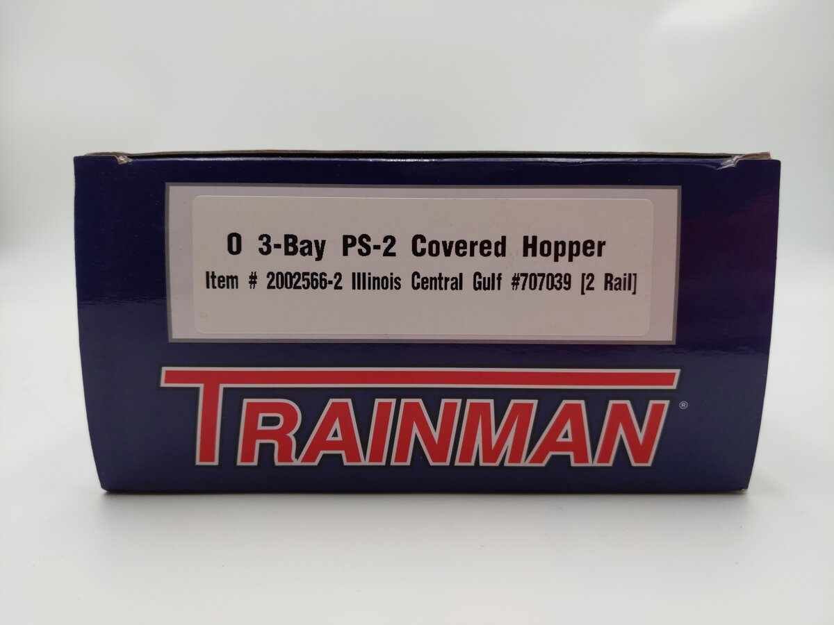 Atlas 2002566-2 O Illinois Central Gulf PS-2 Covered Hopper #707039 (2-Rail) LN/Box