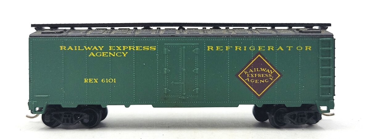 Atlas 2393 N Scale Railway Express Agency 40' Refrigerator Car #6101 LN