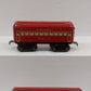 Marx O Gauge Tin Lithographed Montclair Passenger Cars; 246 [3] VG