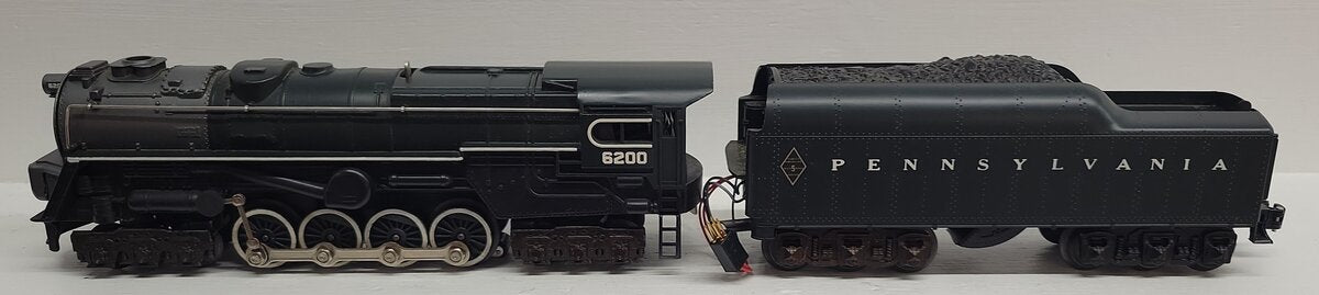 Lionel 6-8404 O Gauge PRR 6-8-6 S-2 Turbine Steam Locomotive & Tender #6200 EX/Box