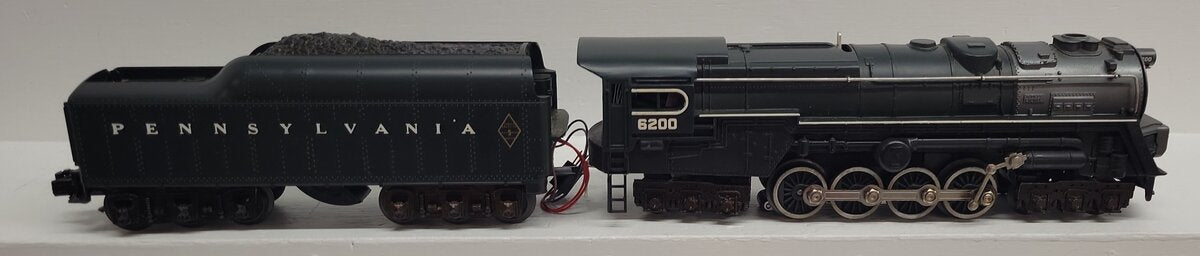 Lionel 6-8404 O Gauge PRR 6-8-6 S-2 Turbine Steam Locomotive & Tender #6200 EX/Box