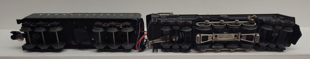 Lionel 6-8404 O Gauge PRR 6-8-6 S-2 Turbine Steam Locomotive & Tender #6200 EX/Box