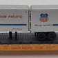Atlas 3746 N Scale Union Pacific Piggyback Flatcar w/ 24' Trailer #59163 EX/Box