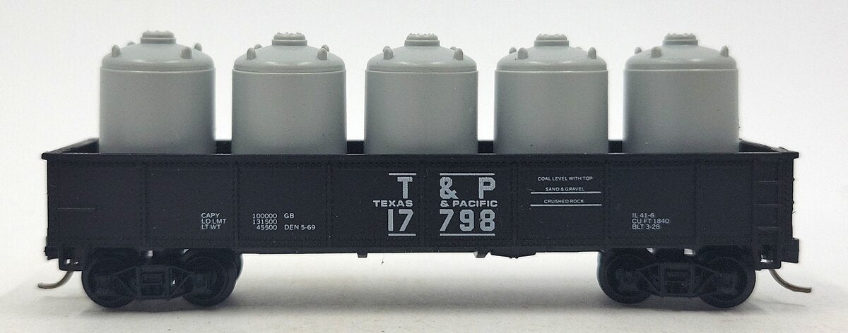 Atlas 3510 N Scale Texas and Pacific 40' Steel Gondola #17998 LN/Box