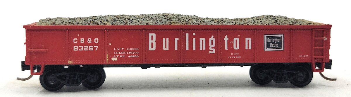 Roco 28523 N Burlington Route Open Top Gondola #83267 LN