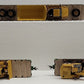 HO Scale Burlington Northern Flatcars w/ Diecast Loads [3] EX